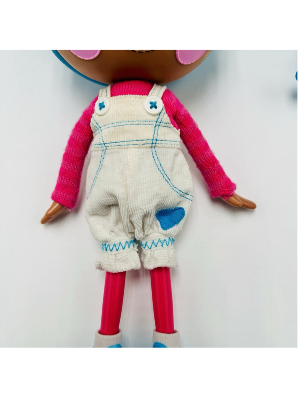 Lalaloopsy Silly Hair Doll Mittens Bendable Blue Hair w/Outfit Shoes 12" - Picture 14 of 16